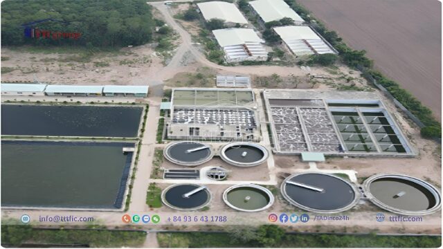 Wastewater treatment plant Viet Huong 1 Industrial Park – Ho Chi Minh City Province – TTTFIC Group