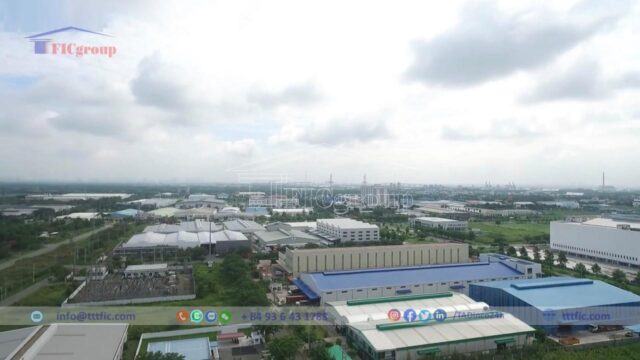 The panorama of Long Hau Industrial Park – Long An – TTTFIC Group