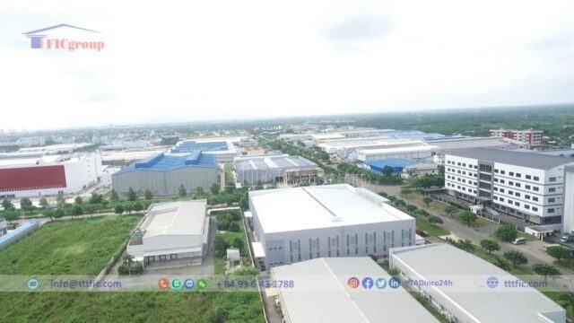 The panorama of Long Hau Industrial Park – Long An – TTTFIC Group