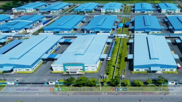 The factory is located within Long Thanh Industrial Park – Dong Nai – TTTFIC Group