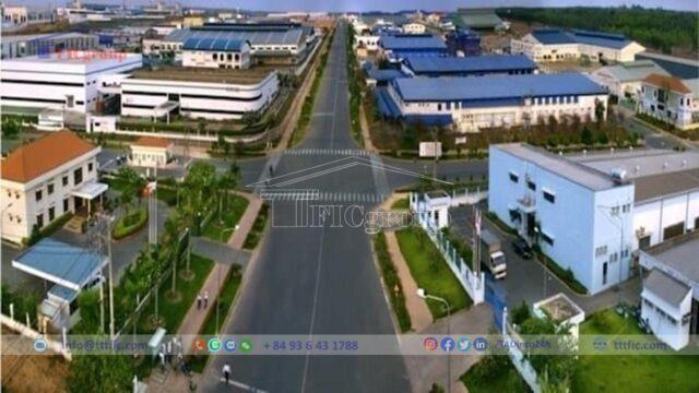 The road is inside of Loteco Long Binh Industrial Park – Dong Nai – TTTFIC Group