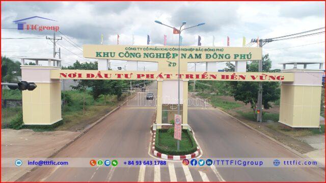 Nam Dong Phu Industrial Park – Binh Phuoc – TTTFIC Group