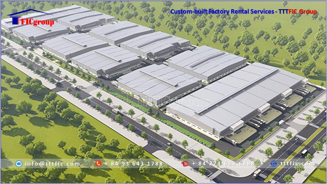 Custom-built Fatory Rental Services – TTTFIC Group 3