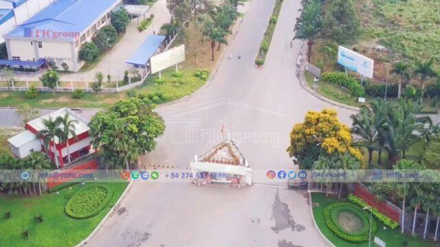 Entrance gate to Linh Trung Export Processing Zone 3 – Tay Ninh Province