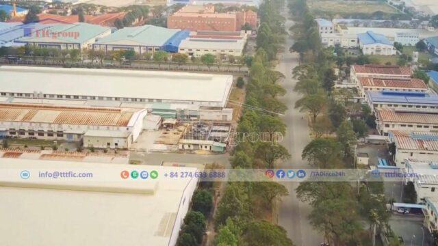 Green trees cover the roads in Linh Trung 3 Export Processing Zone – TTTFIC GROUP