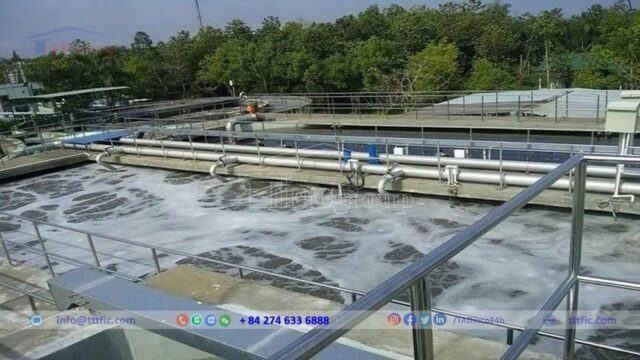 Wastewater treatment plant of Long Son Industrial Park – Ba Ria-Vung Tau – TTTFIC Group