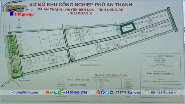 Phu An Thanh Industrial Park – Long An Province – TTTFIC Group 1