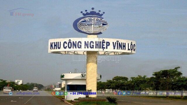 Welcome gate Vinh Loc Industrial Park – TTTFIC Group