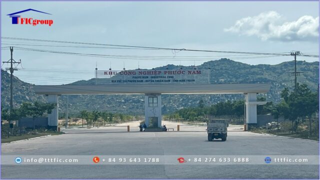 Land for sale in Phuoc Nam Industrial Park – Ninh Thuan – TTTFIC Group