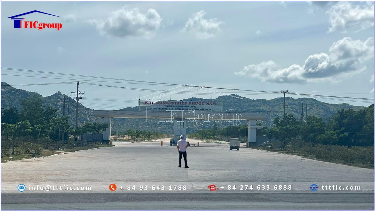 Land for sale in Phuoc Nam Industrial Park – Ninh Thuan – TTTFIC Group2