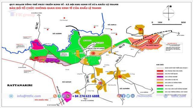 Le Thanh Border Gate Economic Zone – Gia Lai – TTTFIC Group