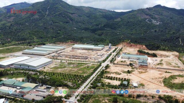 Viewed from above Van Thang Industrial Park – Khanh Hoa Province – TTTFIC Group