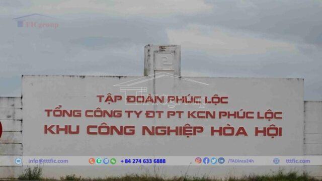 Hoa Hoi Industrial Park – Binh Dinh – TTTFIC Group