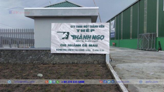Hoa Trung Industrial Park – Ca Mau Province – TTTFIC Group