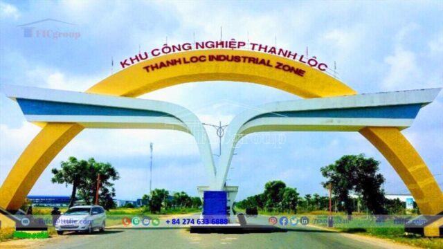 Wellcome gate of Thanh Loc Industrial Park – Kien Giang Province – TTTFIC Group