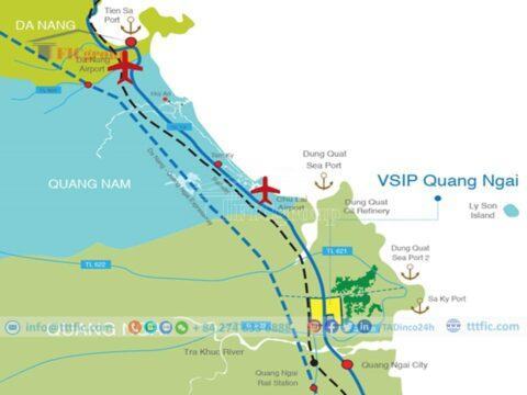 Transportation of VSIP Quang Ngai Industrial Park – TTTFIC Group