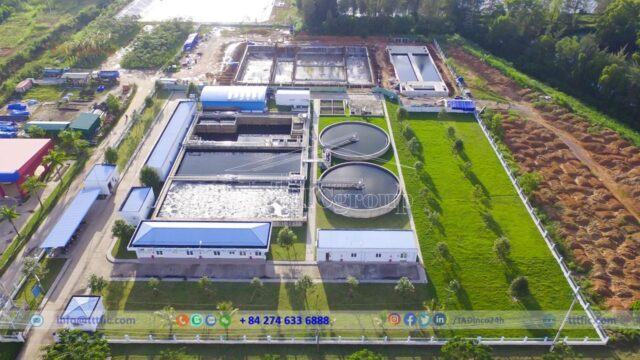Wastewater treatment plant of VSIP Quang Ngai Industrial Park – TTTFIC Group