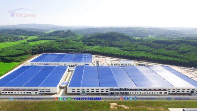 The factory is located within VSIP Quang Ngai Industrial Park – TTTFIC Group