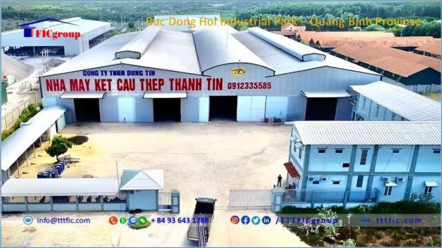 Bac Dong Hoi Industrial Park – Quang Binh Province – TTTFIC Group 1