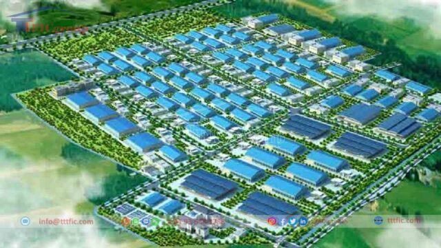 The panorama of Trieu Son Industrial Cluster – Thanh Hoa – TTTFIC Group