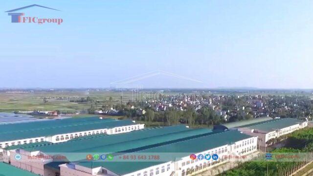 The factory is located within Trieu Son Industrial Cluster – Thanh Hoa – TTTFIC Group