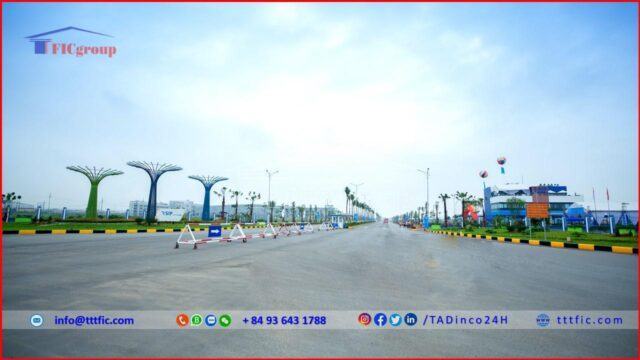 Welcome gate VSIP Hai Duong Industrial Park – TTTFIC Group