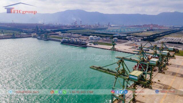 The seaport of Vung Ang Economic Zone – Ha Tinh