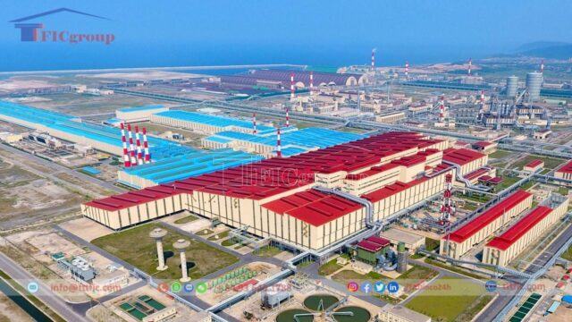 The factory is located within Vung Ang Economic Zone – Ha Tinh – TTTFIC Group