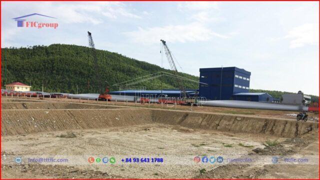 Construction of the workshops of Western Gateway Industrial Park, Hon La Economic Zone – TTTFIC Group