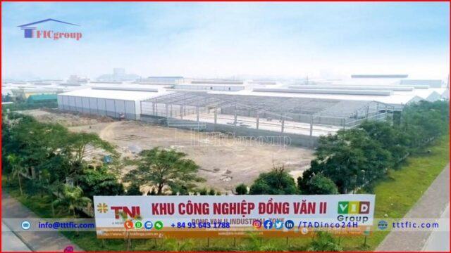 Dong Van II Industrial Park – Ha Nam – TTTFIC Group