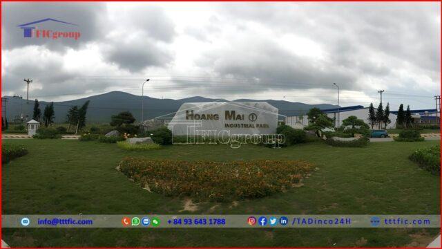 Hoang Mai 1 Industrial Park – Nghe An Province – TTTFIC Group