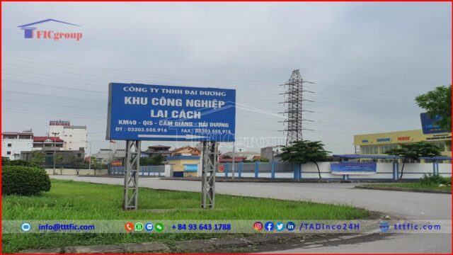Lai Cach Industrial Park – Hai Duong – TTTFIC Group