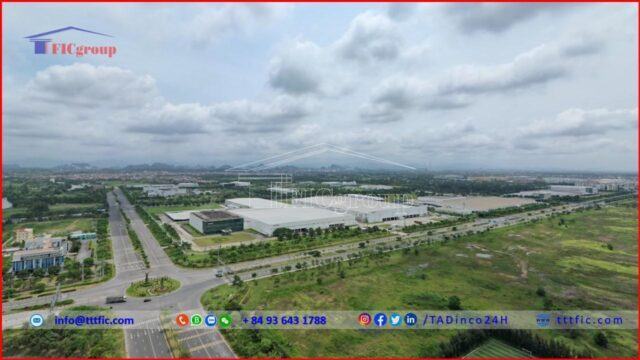The panorama of VSIP Hai Phong Industrial Park -TTTFIC Group
