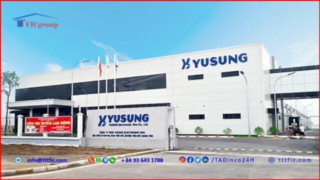 The Yusung factory is located in Yen My Industrial Park – Hung Yen – TTTFIC Group