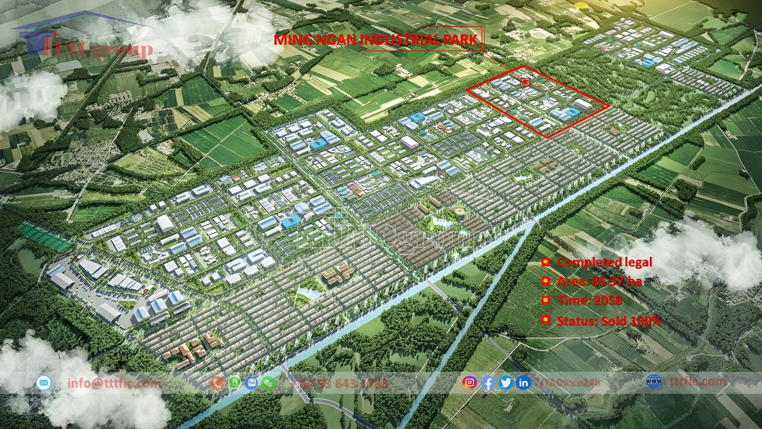 Duc Hoa 3 - Minh Ngan Industrial Park - Tay Ninh