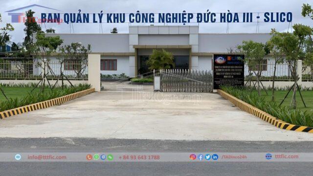 Duc Hoa 3 – Slico Urban Area – Long An Province – TTTFIC GROUP