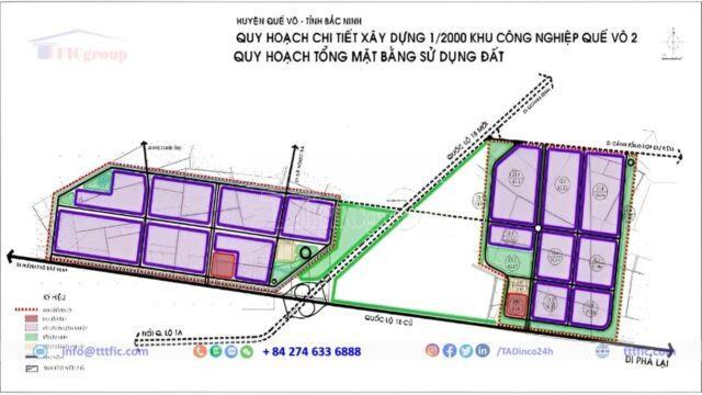 Que Vo II Industrial Zone – Phase 2 – Bac Ninh – TTTFIC Group