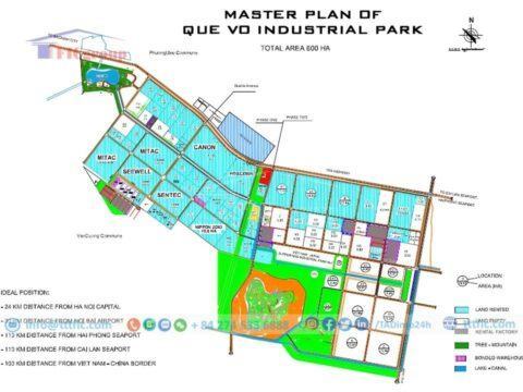 Que Vo Industrial Park – Bac Ninh – TTTFIC Group