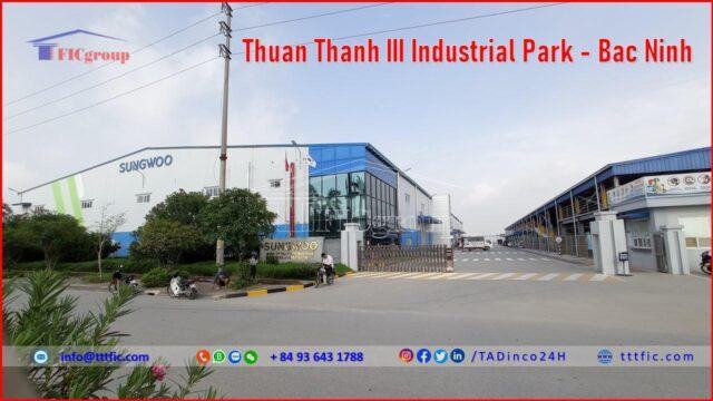 Thuan Thanh III Industrial Park – Bac Ninh – TTTFIC Group