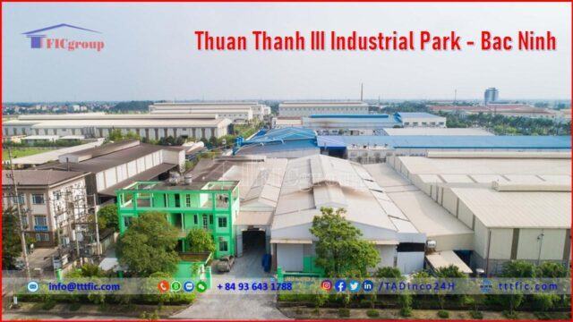 Thuan Thanh III Industrial Park – Bac Ninh – TTTFIC Group