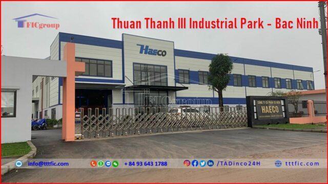 Thuan Thanh III Industrial Park – Bac Ninh – TTTFIC Group