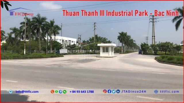 Thuan Thanh III Industrial Park – Bac Ninh – TTTFIC Group