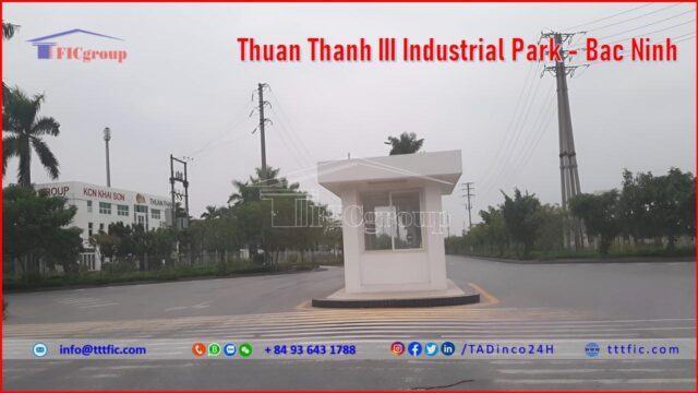 Thuan Thanh III Industrial Park – Bac Ninh – TTTFIC Group