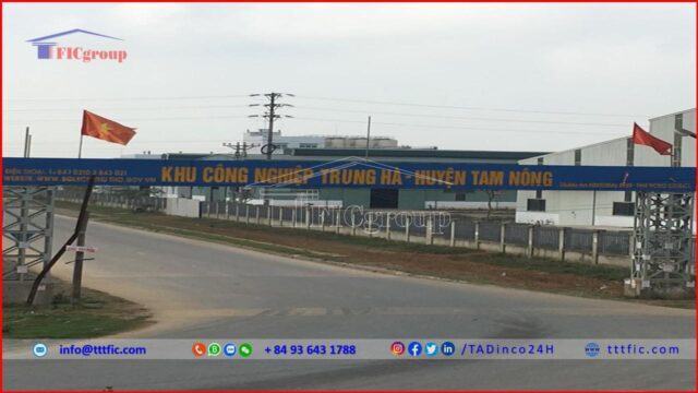 Trung Ha Industrial Park – Phu Tho – TTTFIC Group