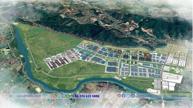 The panorama of Yen Lu Industrial Park – Bac Giang
