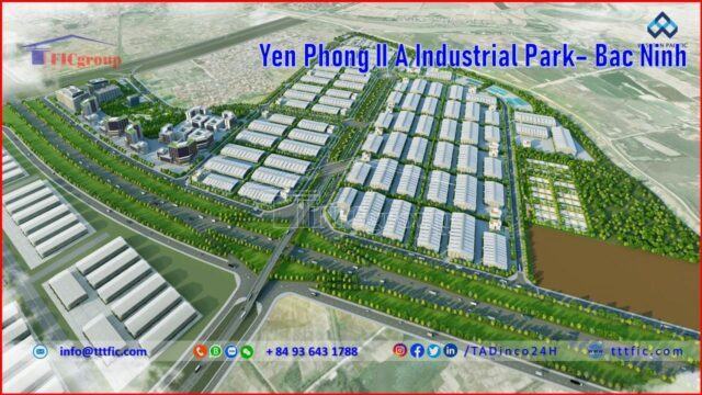 The scene of Yen Phong II A Industrial Park – Bac Ninh – TTTFIC Group