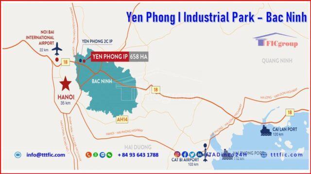 Traffic of Yen Phong I Industrial Park – Bac Ninh – TTTFIC Group