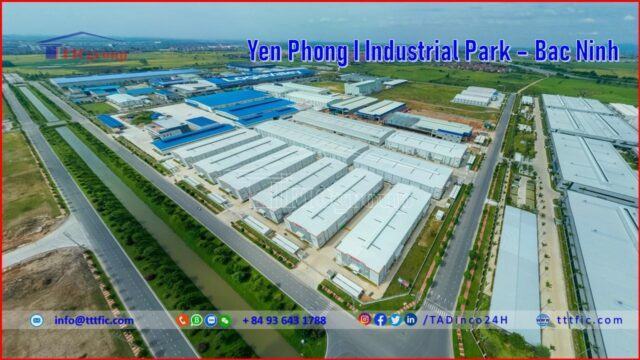 Factories located in Yen Phong I Industrial Park – Bac Ninh