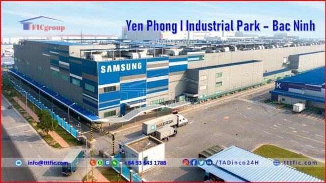 Samsung company in Yen Phong I Industrial Park – Bac Ninh