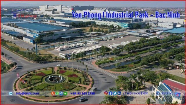 Traffic in Yen Phong I Industrial Park – Bac Ninh